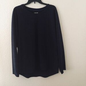 Kirkland Signature Navy Sweatshirt Slipover Top Size XL Excellent